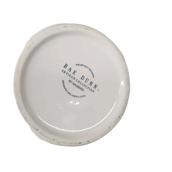 Rae Dunn White Black Set of 3 Bake Blend Enjoy Mixing Bowls - Picture 6 of 7